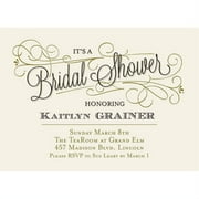 Classic Script Standard Bridal Shower Invitation
