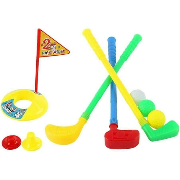 Childs Golf Club Plastic Golf Set Garden Game Childs Indoor Sports Childs Toy Gift - 1 Set
