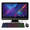 Black, variant on STGSivir All in One Desktop Computer, 22" Display, Intel Quad Core i5, 16G RAM, 512G SSD, WiFi 5, BT 5.0, Webcam, Win 11 Home
