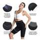 thumbnail image 3 of Mimigo Pantalones cortos de sauna para mujer, pantalones cortos de talle alto, traje de entrenamiento, traje de entrenamiento de cintura, 3 of 4