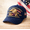 Blue, variant on 250 Anniversary Usa Hat - America 250th Anniversary Hat Eagle Print, Unisex Washed Cotton Adjustable Trucker Cap