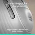 thumbnail image 3 of Logitech Signature Comfort Plus M850 L Wireless Mouse, Bluetooth Mouse with Palm Cushion, Silent Clicks, Off-white, 3 of 13