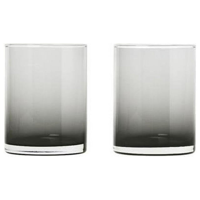 Blomus 63914 Verres à Boire 7 oz Mera & Fumée - Ensemble de 2