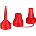 thumbnail image 1 of Replacement Nozzles Pump Set 3 Sizes Plastic Nozzle Air Pump Accessory for Partial Air Bed, Partial Air Pump Accessory (1, Red), 1 of 7
