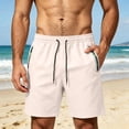 thumbnail image 2 of Hearthz Quick Dry Shorts Men Relaxed Fit Breathable Mens Shorts Athletic Hiking Camping Mens Shorts Casual with Pocket, 2 of 8