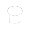 Genuine OE Subaru Blank Cover - 66244SA000