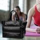thumbnail image 3 of Bolsas deportivas de gimnasio para mujer Bolso Deportivo Para Mujer Gym Duffle Travel Messenger Equipaje Bolso Bandolera Negro Negro Magideal Bolsas deportivas de gimnasio para mujer, 3 of 7