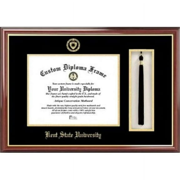 Campus Image OH989PMHGT Kent State University Tassel Box and Diploma Frame