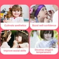 thumbnail image 2 of Real Washable Princess Cosmetic Set Girls Pretend Play Makeup Toys Kit For 3-6 years, 2 of 10