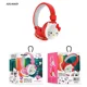 thumbnail image 4 of Sanrio Hello Kitty Kuromi auriculares inalámbricos Bluetooth de dibujos animados con micrófono auriculares ligeros plegables para teléfonos portátiles, 4 of 6