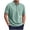 #300-Green, variant on Ceisia Men's Regular Straight Short Sleeve Polo Shirt Ribbed Texture Cotton Blend Spring Summer Shirt Gift