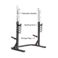 thumbnail image 3 of Weider Attack Series Olympic Squat Rack, 310lb Weight Limit, 3 of 16
