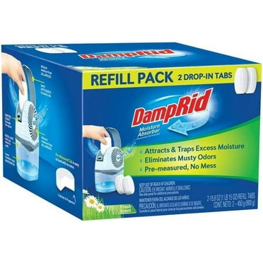 Damp Rid Fg97 Damprid Moisture Absorber Refill Pack 2 Count