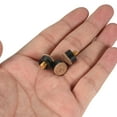 thumbnail image 4 of Uxcell 11mm Dia Screw on Pool Cue Tips Replacement Pool Stick Tips Accessories Brown 10 Pack, 4 of 5