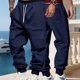 thumbnail image 1 of Ceisia Men's All-Season Solid Color Workwear Gift Sweatpants - Elastic Waistband Drawstring Pocket Oversized Comfort Pants, 1 of 9