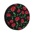 thumbnail image 1 of Fotbe Cherry Funda de Llanta de Repuesto con Estampado, Engrosada, Ajuste Universal para Jeep, Remolque, RV, SUV, Camión-16 inch, 1 of 6