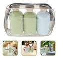 thumbnail image 3 of Miangastore Reusable Travel Toiletries Bottles Portable Design 3Pcs 5.1X2.2X2.2In, 3 of 8
