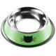 thumbnail image 3 of Cat and Kitten Pet Bowl Set - Stainless Steel Feeding Bowl with Non-Slip Base - Easy to Clean Food and Water Tray - 3 Piece Set, 3 of 4