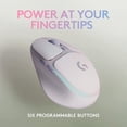 thumbnail image 4 of Logitech G705 Wireless Gaming Mouse, Customizable LIGHTSYNC RGB Lighting, Lightspeed Wireless, Bluetooth Connectivity, Lightweight, PC/Mac/Laptop - W, 4 of 8