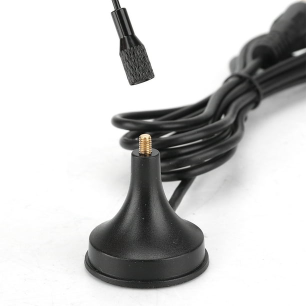 Antena de Doble Banda 15 M F 12 Cm Varilla T Antena de Ventosa Antena de TV Inalámbrica Antena de TV Interior