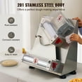 thumbnail image 6 of VEVOR Electric Dough Sheeter Pizza Dough Roller Sheeter Stainless Steel Max 12'', 6 of 10