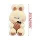 thumbnail image 2 of Puntoco Bufanda de Pascua de peluche, lindo conejito para niños, regalos navideños, 25 cm, 2 of 5