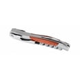 thumbnail image 2 of Wood Handle / Stainless Corkscrew Waiters Wine Bottle Key Opener & Cutter Ch002, 2 of 6