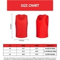 thumbnail image 4 of YOUI-GIFTS RE-HUO&nbsp;12 Pack&nbsp;Numbered（13-24） Scrimmage&nbsp;Vests/Sport Pinnies/Training&nbsp;Bibs&nbsp;for Basketball ,Soccer ,Volleyball and Baseball, 4 of 7