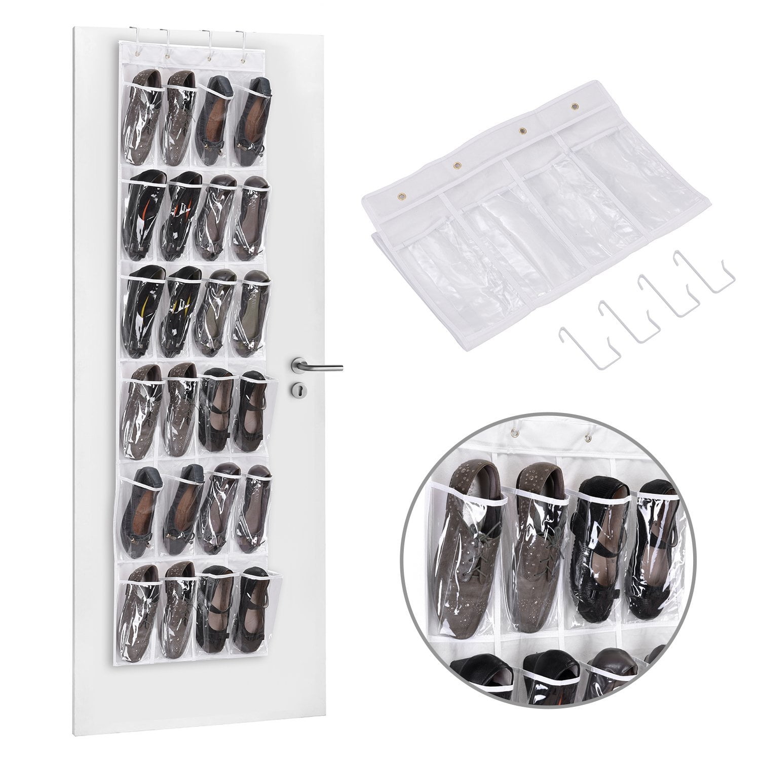 100 Hanging Shoe Organizer Organizer Shoe Organizer Target