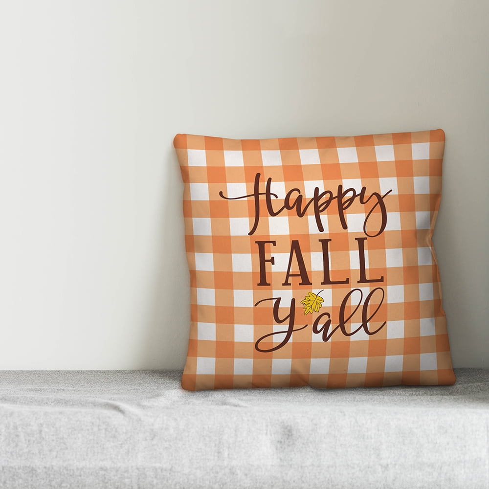 Creative Products Happy Fall Y'all 18x18 Indoor / Outdoor Pillow