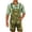 1-Army Green839, variant on XIAOCHA Mens Barrel Embroidery Lederhosen Wide Strap Shorts Oktoberfest Casual Pants Halloween Bottoms,Army Green,Sizes L