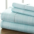 thumbnail image 3 of Simply Soft Striped Patterned 4 Piece Bed Sheet Set, 3 of 4