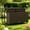 Mixed Brown, variant on EDOEMSE Stylish PE Rattan Pool Float Storage Organizer with Wheels, Mixed Brown