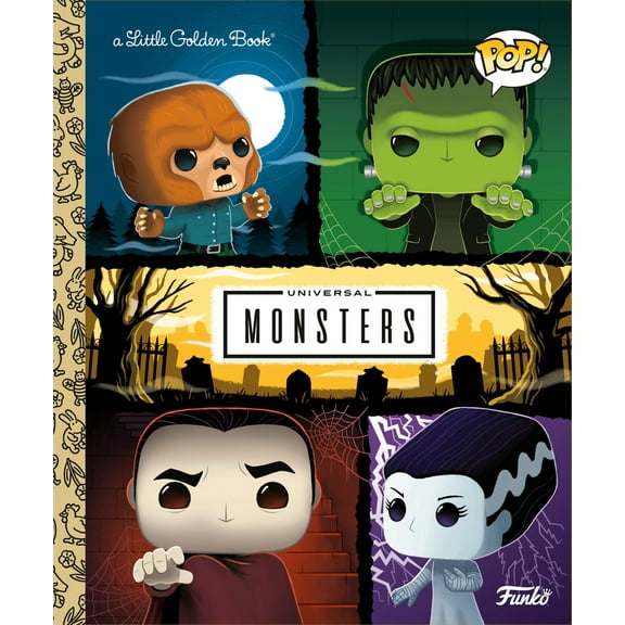 Pre-Owned Universal Monsters Little Golden Book (Funko Pop!) (Hardcover) 0593481577 9780593481578