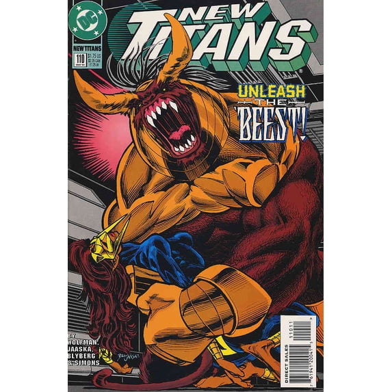 New Titans, The #110 VF ; DC Comic Book