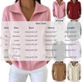 thumbnail image 5 of CaComMARK PI Women's Zip Up Sweatshirts Long Sleeve Casual Lapel Jackets Lounge Going Out Knitted Comfy Sweatshirt Black, 5 of 5