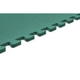 thumbnail image 3 of Norsk Dark Green 24 in. x 24 in. EVA Foam Non-Toxic Solid Color Interlocking Tile (60-Tile), 3 of 11
