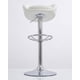 thumbnail image 5 of Set 2 Bancos Giratorio EKE LIFE HOME Cocina Desayunador Blanco, 5 of 6