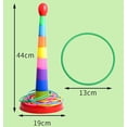 thumbnail image 5 of Jeu de Lancer d'Anneaux pour Enfants, Jeu de Lancer d'Anneaux Coloré pour Enfants et Adultes Intérieur Extérieur, 5 of 5