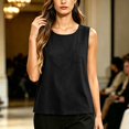 thumbnail image 6 of NTACZA Tank Tops Casual Round Neck Cotton Sleeveless Women Tops, 6 of 6