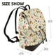 thumbnail image 2 of Balery Monkeys in the Jungle Mochila de Cuero para Mujeres, Gran Capacidad, Bolsa de Viaje Multifuncional, Mochila de Cuero y Bolsa de Hombro para Mujeres, 2 of 4