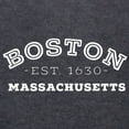 thumbnail image 3 of CafePress - Boston Massachusetts - Mens Hooded Shirt, 3 of 3