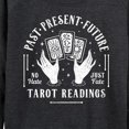 thumbnail image 3 of Instant Message - Past Present Future Tarot - Women's Lightweight French Terry Long Sleeve Shirt, 3 of 6
