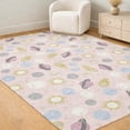 thumbnail image 6 of Addison Rugs Chantille Indoor/Outdoor Transitional Kids Pink Machine Washable Rectangle Rug, 8' x 10', 6 of 8