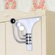 thumbnail image 1 of Ganchos sobre puerta Colgador de ropa Bolso giratorio Toal Organizador Sombrero con de cerámica Accesorios resistentes Antióxi S perfecl Colgador de puerta, 1 of 8