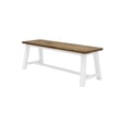 thumbnail image 2 of KFI Studios Midtown Dining Bench - Natural, 2 of 2