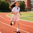thumbnail image 6 of Girls' Classic Pleated Skirt Preppy School Uniform Style Campus Skirt Clothing, 6 of 8
