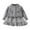 Gray, variant on Girls' Fall Set Long Sleeved Knitted Cardigan Sweater+Sequin Mesh Skirt Two-piece Set for Girls 1-6Y
