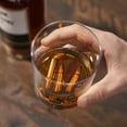 thumbnail image 4 of Foster & Rye Bullet Reusable Ice Cubes, Whiskey Gifts for Men, Set of 4, 4 of 7