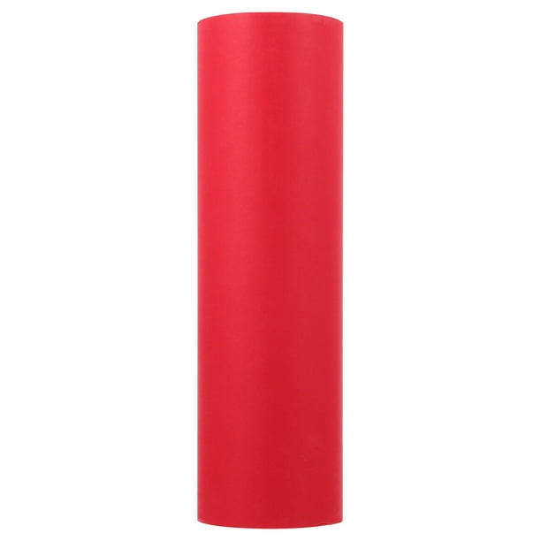 1 rollo práctico flor empacando papel regalo decoración papel paquete kraft papel (rojo)